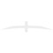 Ekena Millwork Bellingham Architectural Grade PVC Gable Bracket, 84"W x 14"H x 4"D x 4"F, 4/12 Pitch GBP084X14X0404BEL00 - alternate 3